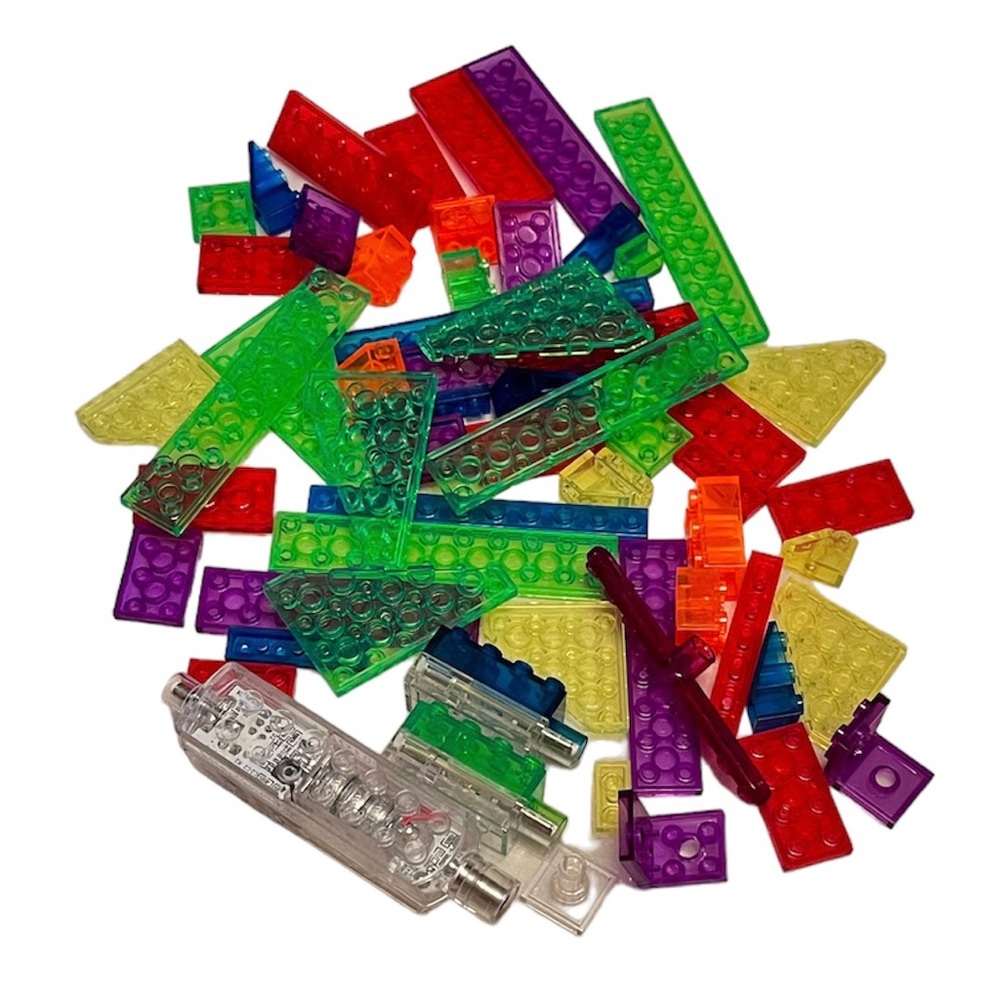 Laser Pegs 6-in-1 Mustang 63pcs Light It Up Constr (No Box)